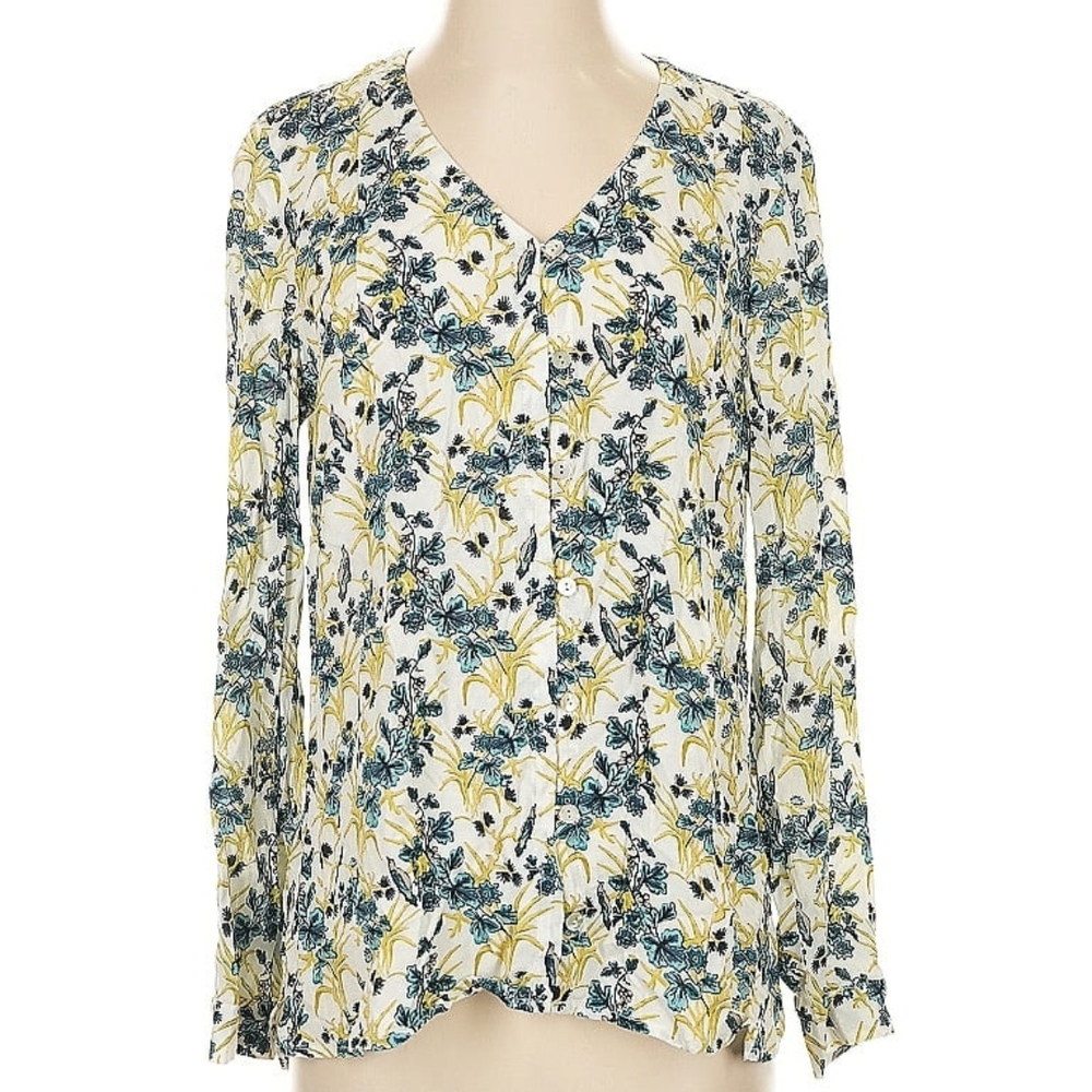 J.Jill Floral Print Women's Top